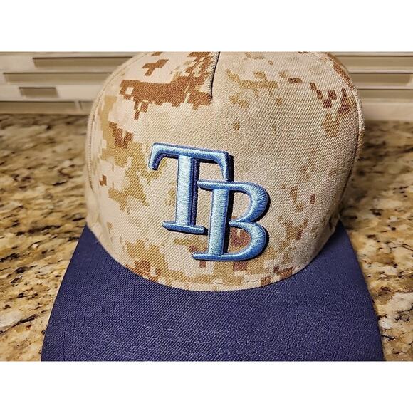 Tampa Bay Rays HAT MLB Baseball Cap New Era 9Fifty Adjustable Snapback - Picture 2 of 8